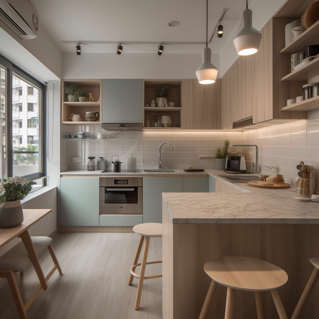 Kitchen room deco in hong kong taipo in kpdecohk